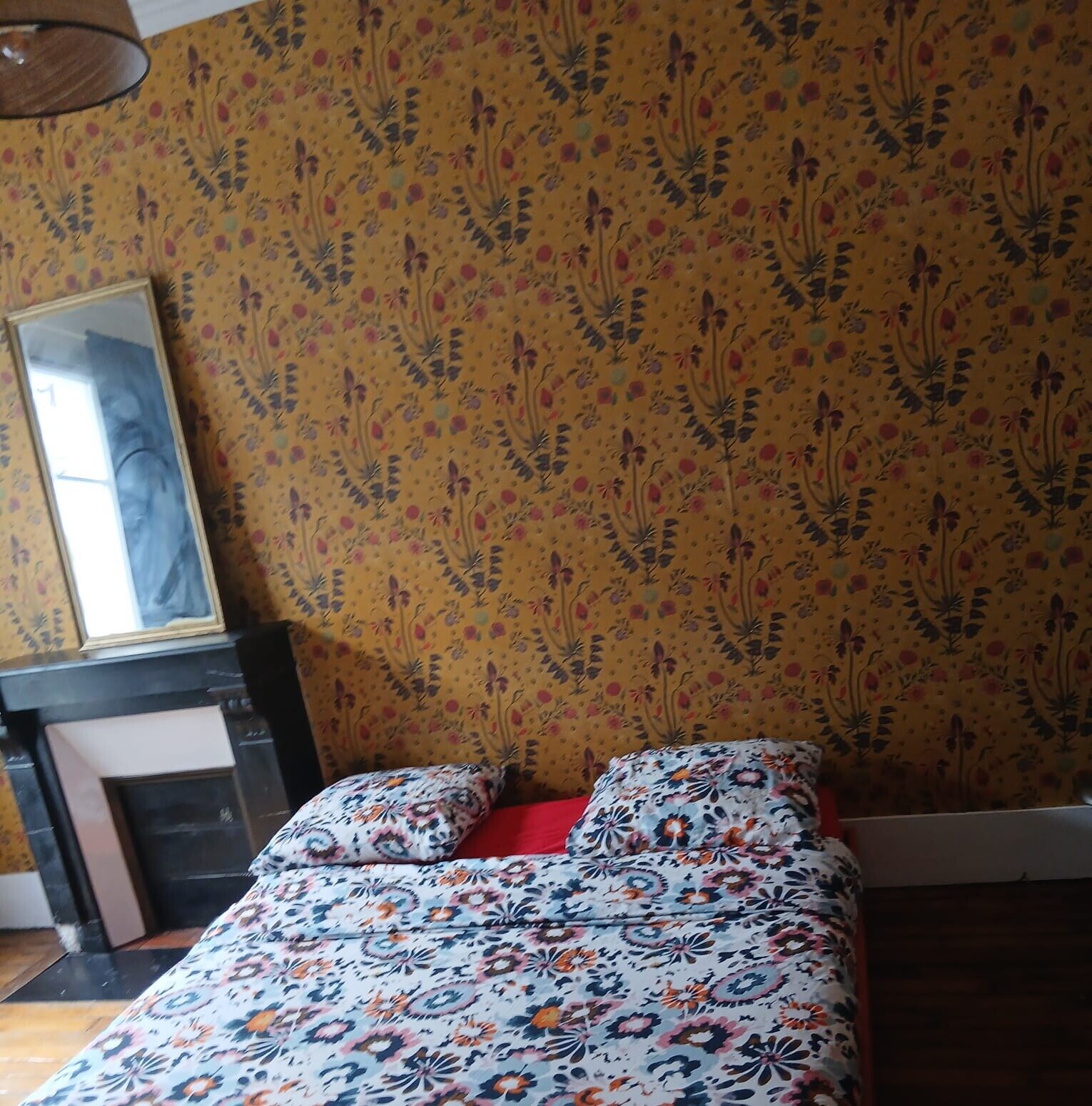 Chambre préparée pour location courte durée